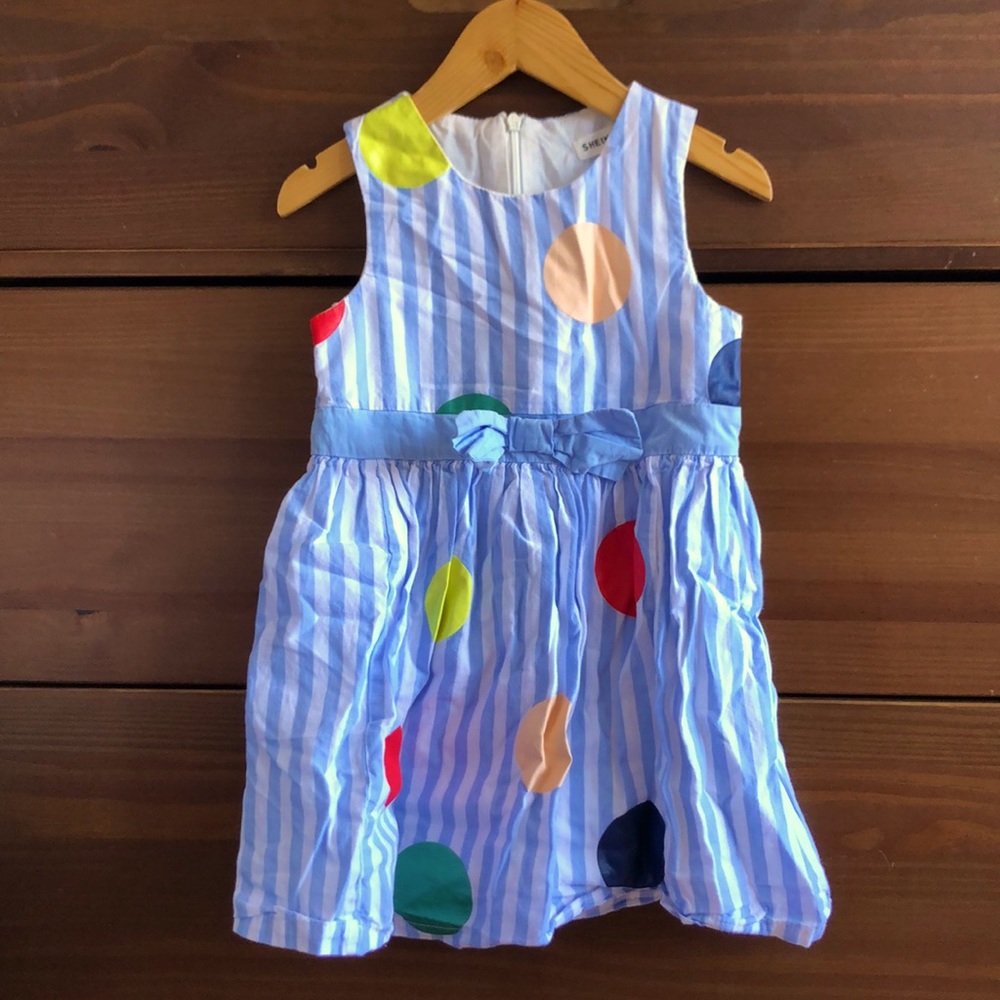 4T polka dot dress